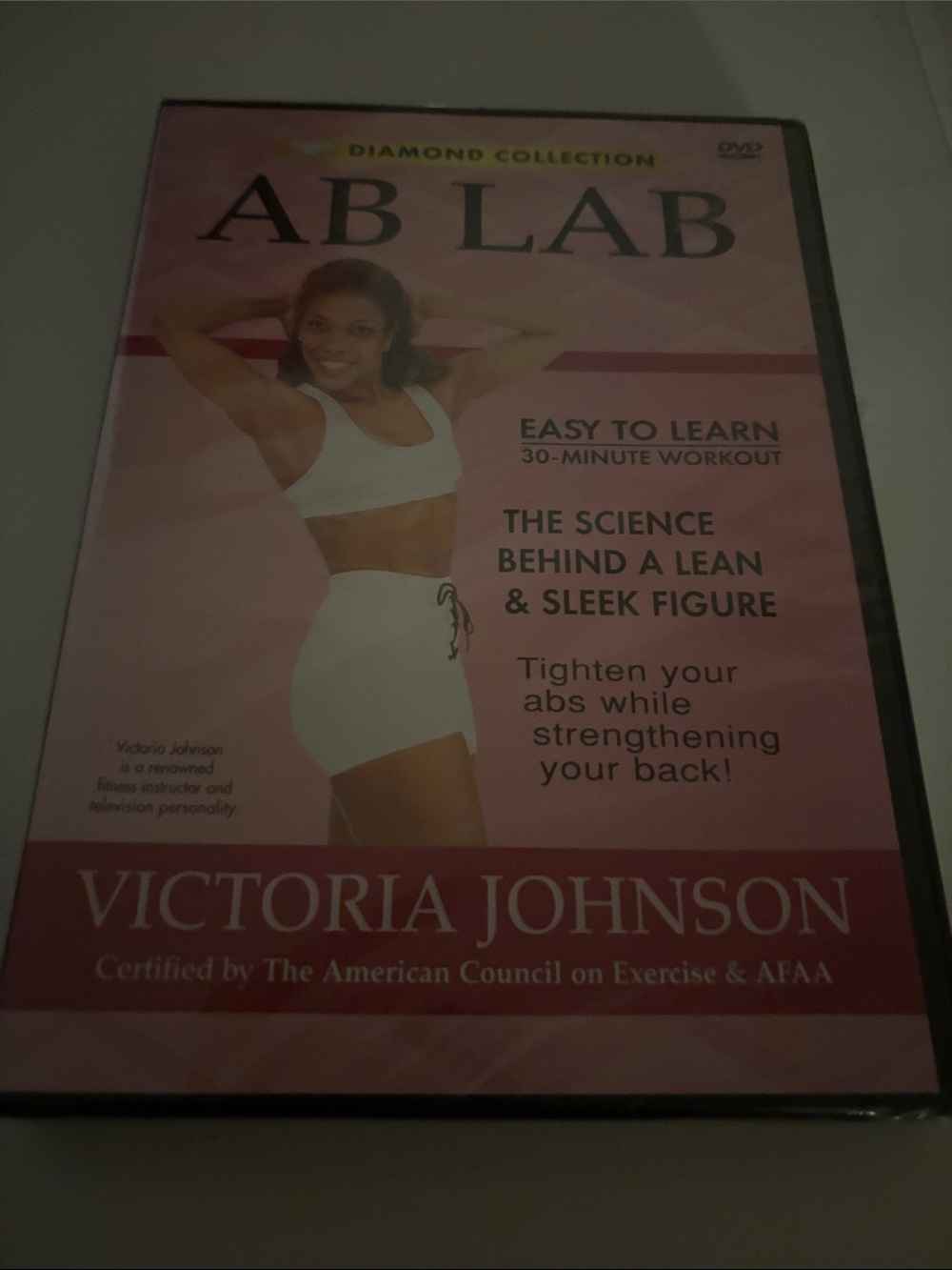 AB LAB Diamond Collection Workout DVD - Pink Cover